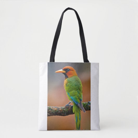 Tote Bag Comment dessiner un oiseau - Guide pas à pas pour (Devant)