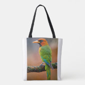 Tote Bag Comment dessiner un oiseau - Guide pas à pas pour (Dos)