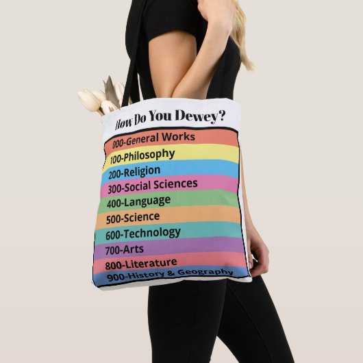 Tote Bag Comment Dewey ?  (De près)