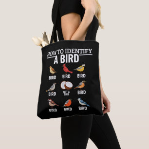 Tote Bag Comment identifier un oiseau Drôle d'observation d