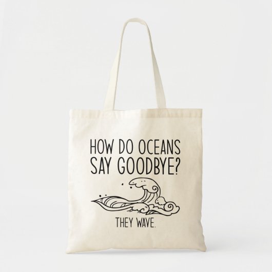 Tote Bag Comment les océans disent adieu (Devant)