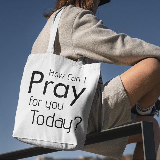 Tote Bag Comment Puis-Je Prier Pour Vous ?