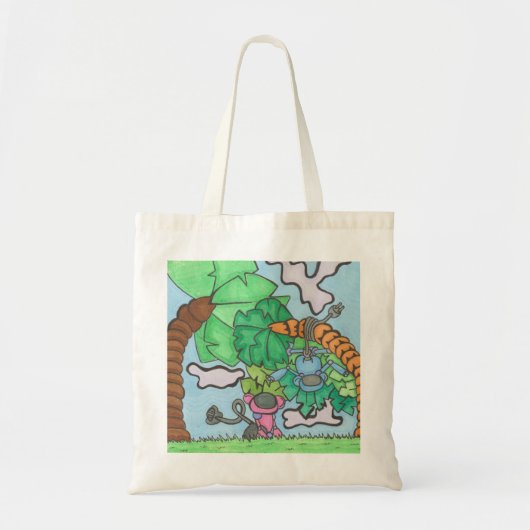 Tote Bag Comment Se Fait-Il Qu'Ils Fassent Du Singe ? (Devant)
