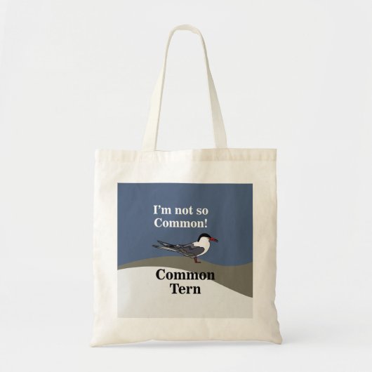 Tote Bag Common Tern Seabird Bird Funny (Devant)