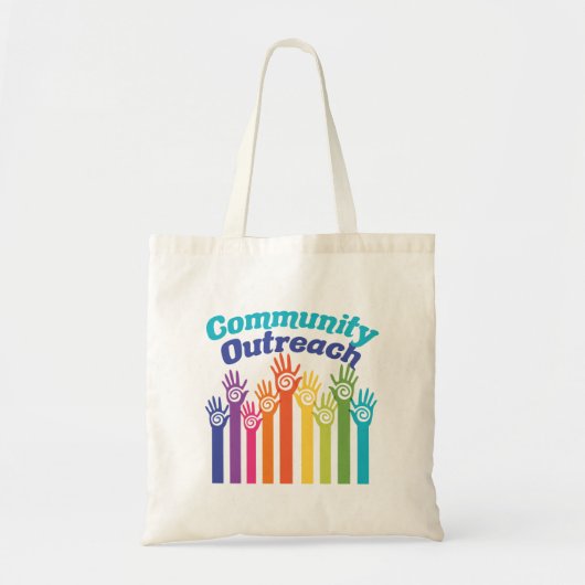 Tote Bag Community Outreach Services Program Helping Hands (Devant)