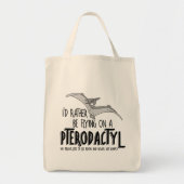 Tote Bag Compagnie aérienne Pterodactyl Dinosaur (Devant)