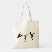 Tote Bag Compagnon de chasse à la feuille (Dos)