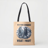 Tote Bag Compagnon occidental (Devant)