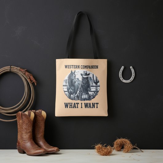 Tote Bag Compagnon occidental