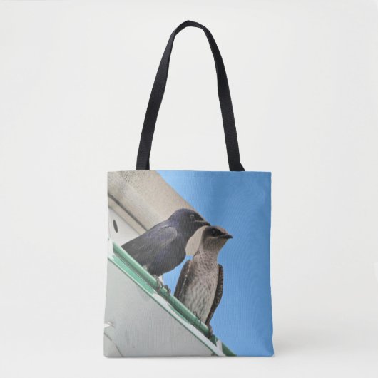 Tote Bag Compagnons de Martin pourpre (Devant)