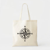 Tote Bag Compas nautique (Devant)
