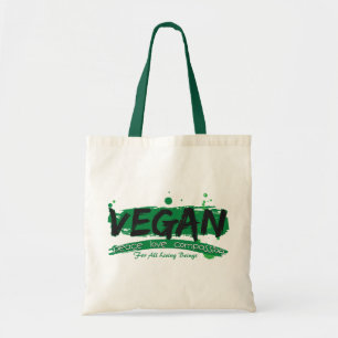 Tote Bag Compassion végétalienne d'amour de paix