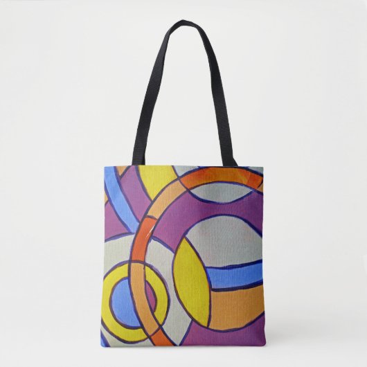 Tote Bag Composition #14 par Michael Moffa (Devant)