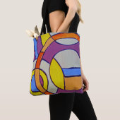 Tote Bag Composition #14 par Michael Moffa (De près)