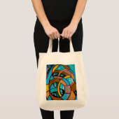 Tote Bag Composition #8 par Michael Moffa (Devant (produit))