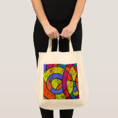 Tote Bag Composition #9 par Michael Moffa (Devant (produit))