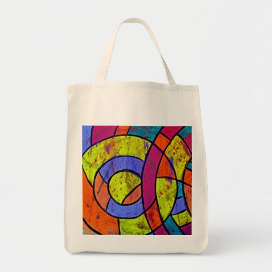 Tote Bag Composition #9 par Michael Moffa (Devant)