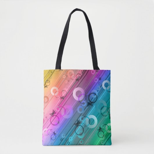 Tote Bag Composition Abstraite (Devant)