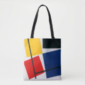 Tote Bag Composition Contre-Composition Simultanée (Devant)