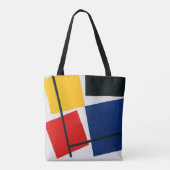 Tote Bag Composition Contre-Composition Simultanée (Dos)