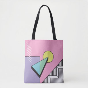 Tote Bag Composition géométrique Abstraite arrière - plan d