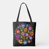 Tote Bag Composition ronde du folklore polonais (Dos)