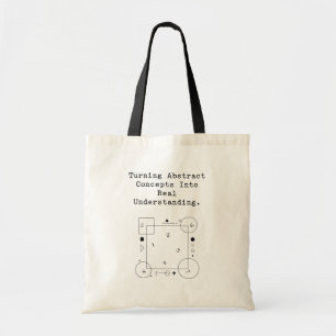 Tote Bag Compréhension Abstraite à Réelle Clarté Mathémat
