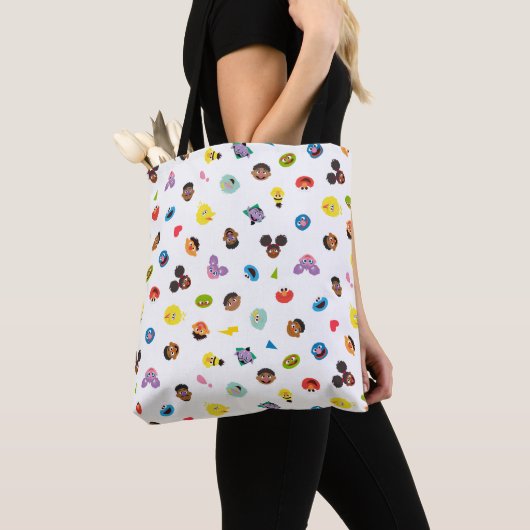 Tote Bag Comprendre le Motif des faces (De près)