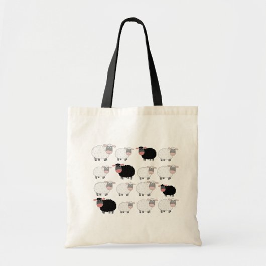 Tote Bag Compte des moutons (Devant)