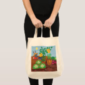 Tote Bag Compte-Jardin de temps (Devant (produit))