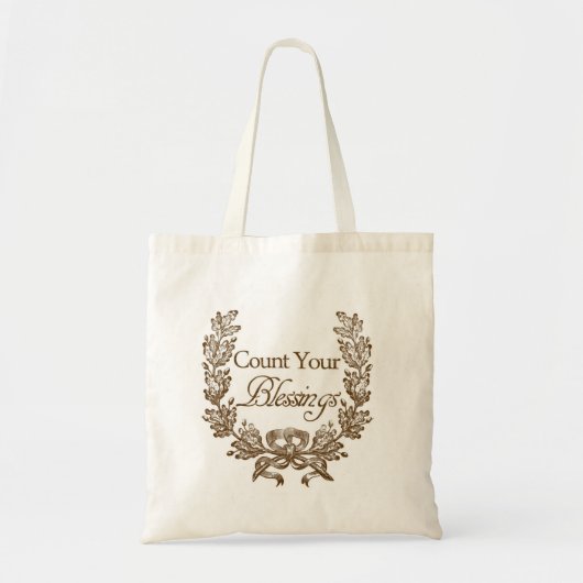 Tote Bag Comptez vos bénédictions (Devant)
