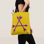 Tote Bag Comté de l'insigne de populace de vol d'Arrow (De près)