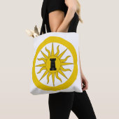 Tote Bag Comté de Sol Haven Badge Populace (De près)