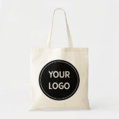 Tote Bag Concept de logo QR premium pour moderne (Devant)