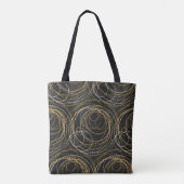 Tote Bag Concept seamless luxury pattern with dots and line (Dos)