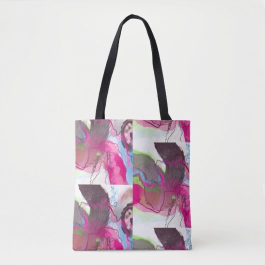 Tote Bag Conception abstraite (Devant)