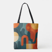 Tote Bag Conception abstraite (Dos)