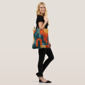 Tote Bag Conception abstraite (Sur le modèle)
