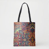 Tote Bag Conception abstraite artistique complexe (Devant)