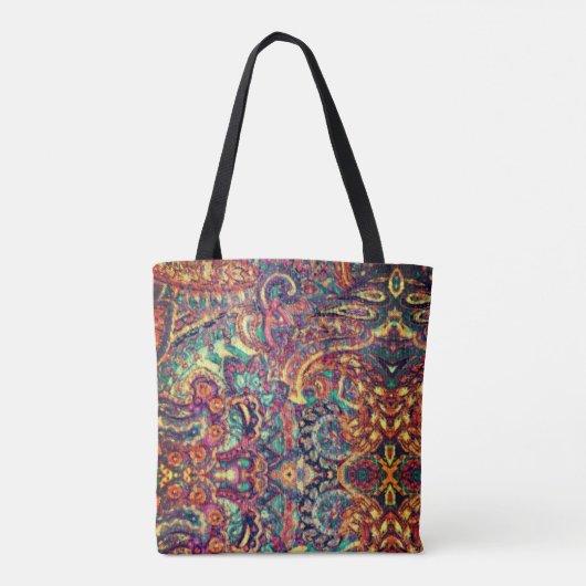 Tote Bag Conception abstraite artistique complexe (Dos)