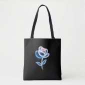 Tote Bag Conception Abstraite des fleurs (Devant)