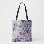 Tote Bag Conception abstraite du marbre (Devant)