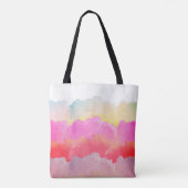 Tote Bag Conception Abstraite simple des aquarelles (Dos)