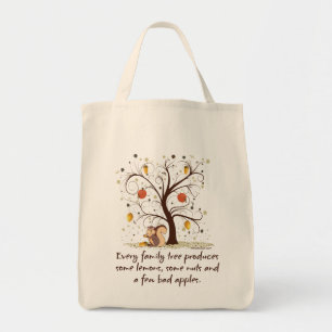 Tote Bag Conception amusante de l'arbre généalogique