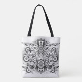 Tote Bag Conception artistique tribale (Dos)