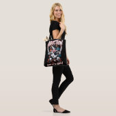 Tote Bag Conception avec un caractère vache (Sur le modèle)