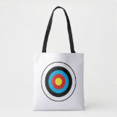 Tote Bag Conception cible Bullseye (Devant)