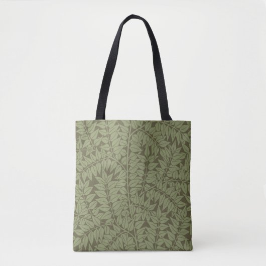 Tote Bag Conception classique Art Nouveau de branche de Wil (Devant)