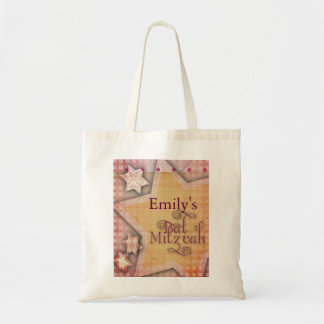 Tote Bag Conception colorée de bat mitzvah de point de