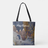 Tote Bag Conception contemporaine de Noël (Dos)